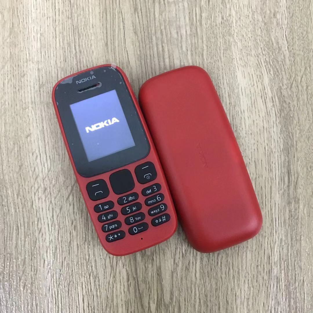 (RED)NOKIA 105 DS(2017) IMPORT REFURBISHED(Ready Stock)